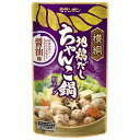 モランボン 横綱 地鶏だしちゃんこ鍋用スープ 醤油味 750g×10袋入| 送料無料 調味料 ストレート 鍋スープ