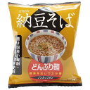 トーエー どんぶり麺・納豆そば 81.5g×24袋入| 送料無料 めん 麺 そば