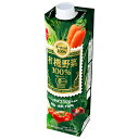 スジャータ 有機野菜100% 1000ml紙パック×6本入| 送料無料 野菜飲料 ミックス 有機JAS規格 紙パック