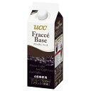 UCC フラッチェベース 無糖 500ml紙パック×12本入×(2ケース)| 送料無料 珈琲 アイスコーヒー 無糖 ブラック 希釈用 紙パック