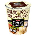 明星食品 ロカボNOODLES 濃厚コク旨豚骨 56g×12個入| 送料無料 インスタント食品 即席 カップめん