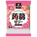 オーイズミ下仁田 蒟蒻工房 蒟蒻ゼリー もも味 6個入×16袋入×(2ケース)| 送料無料 OIZUMI おやつ 生菓子 こんにゃくゼリー ゼリー ダイエット ...