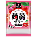 オーイズミ下仁田 蒟蒻工房 蒟蒻ゼリー さくらんぼ味 6個入×16袋入×(2ケース)| 送料無料 OIZUMI おやつ 生菓子 こんにゃくゼリー ゼリー ダイエ...