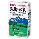 南日本酪農協同 デーリィ 霧島山麓牛乳 1L紙パック×12(6×2)本入×(2ケース)| 送料無料 乳性 乳性飲料 牛乳 紙パック