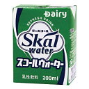 南日本酪農協同 スコールウォーター 200ml紙パック×24本入×(2ケース)| 送料無料 スコール 乳性 紙パック デーリー
