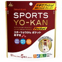 井村屋 スポーツようかん ポケット あずき 90g(18g×5本)×8袋入| 送料無料 お菓子 和菓子 袋 羊羹 小豆