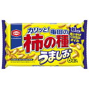亀田製菓 亀田の柿の種 うましお 150g袋×12袋入| 送料無料 おかき お菓子 ピーナッツ 柿ピー うましお おつまみ
