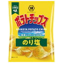コイケヤ ポテトチップス のり塩 55g×12袋入| 送料無料 お菓子 スナック菓子 のりしお ポテチ