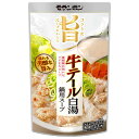 モランボン コク旨スープがからむ 牛テール白湯鍋用スープ 750g×10袋入×(2ケース)| 送料無料 調味料 ストレート 鍋スープ 牛テール 白湯