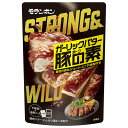 モランボン ガーリックバター豚の素 100g×10袋入×(2ケース)| 送料無料 調味料 料理の素 素 ニンニク ポーク 下味