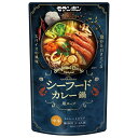 モランボン シーフードカレー鍋用スープ 中辛 750g×10袋入×(2ケース)| 送料無料 調味料 ストレート 鍋スープ カレー鍋