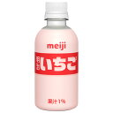 明治 いちご 220mlペットボトル×24本入×(2ケース) メーカー 問屋直送| 送料無料 乳飲料 いちごオレ