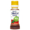 キューピー ごま油&ガーリックドレッシング 180mlペットボトル×12本入| 送料無料 調味料 ドレッシング