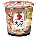 明星食品 大砲ラーメン監修 とんこつワンタンスープ 28g×6個入| 送料無料 インスタント食品 即席 ワンタンスープ 豚骨 とんこつ
