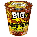 明星食品 BIGだぜ!一平ちゃん 濃厚味噌ラーメン 97g×12個入| 送料無料 ラーメン カップ麺 インスタント麺 即席