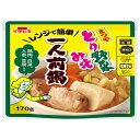 イチビキ まつや とり野菜みそ 一人前鍋 170g×10袋入| 送料無料 調味料 鍋の素 ひとりなべ レンジ調理 レトルト