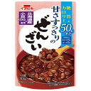 イチビキ 甘さすっきりの糖質・カロリー50%オフぜんざい 140g×20(10×2)袋入| 送料無料 ぜんざい レトルト 糖質 カロリー デザート
