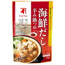 にんべん 海鮮だし 辛み鍋つゆ 750gパウチ×12袋入| 送料無料 つゆ だし 調味料 鍋スープ なべつゆ
