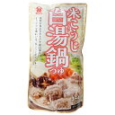 富士甚醤油 米こうじ白湯鍋つゆ ストレート 720ml×12袋入| 送料無料 調味料 鍋スープ 鍋つゆ だし ストレート