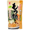 富士甚醤油 もつ鍋みそ味 ストレート 600ml×12袋入| 送料無料 調味料 鍋スープ 鍋つゆ だし ストレート
