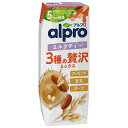 ダノンジャパン アルプロ 3種の贅沢ミックス ミルクティー 250ml紙パック×18本入| 送料無料 オーツミルク オーツ麦 アーモンド 豆乳 食物繊維