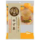 サクラ食品工業 ゆず茶 ポーションタイプ (23g×6個)×12袋入| 送料無料 柚子茶 希釈 ポーション はちみつ