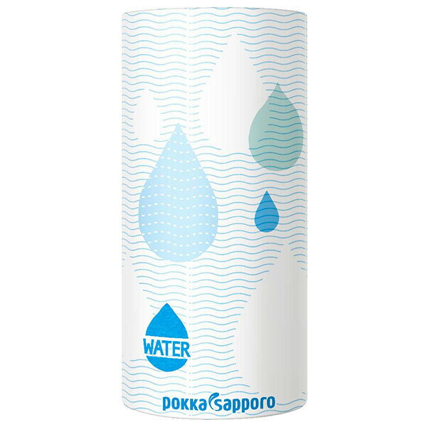 ポッカサッポロ Green Pack Water 195gカートカン×30本入｜ 送料無料 ミネラルウォーター エコ 水