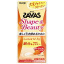 明治 (ザバス)Shape&Beauty キャラメル風味 200ml紙パック×24本入×(2ケース) メーカー 問屋直送| 送料無料 乳性 ミルクプロテイン キャラメル タンパク質