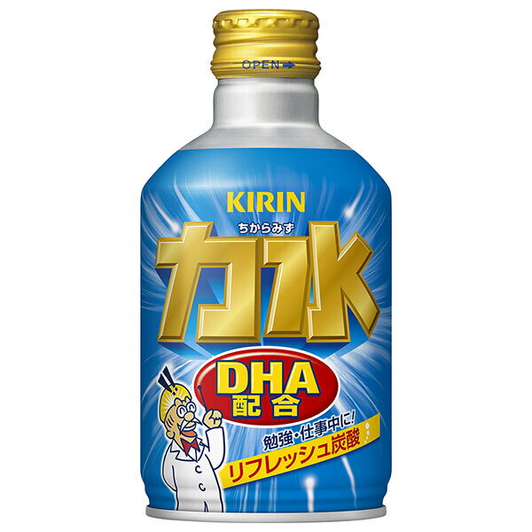 キリン 力水 300mlボトル缶×24本入｜ 送料無料 DHA 炭酸飲料 炭酸