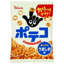 東ハト ポテコ うましお味 67g×12個入| 送料無料 お菓子 スナック菓子 塩味