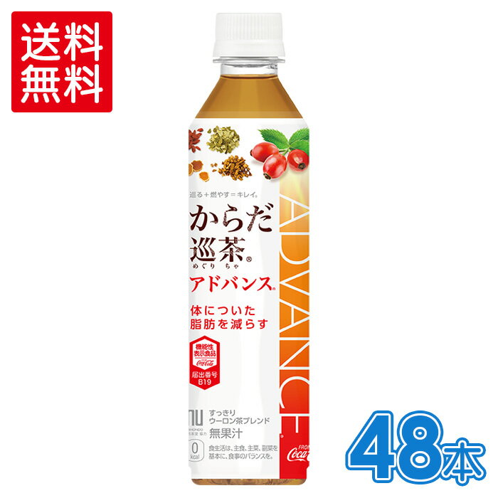 からだ巡茶 Advance410mlPET×24本×2箱【2箱セットで送料無料】