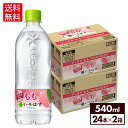 コカ・コーラ い・ろ・は・す もも 540ml ペットボトル 24本入り×2ケース