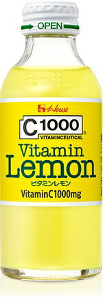 ハウス C1000 ビタミンレモン 140ml瓶 2ケース6