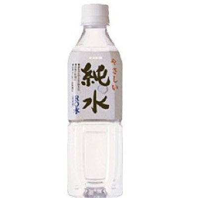 赤穂化成 やさしい純水 500ml 2ケース48本セット 送料無料 ミネラルウォーター 天然水 ペットボトル PET 純水 ピュア…