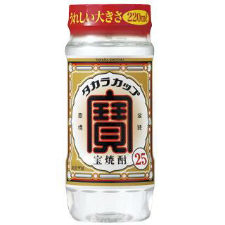 宝酒造 宝焼酎 タカラカップ 25度 220ml 1ケース24本セット 寶 宝 焼酎甲類 ペットカップ 焼酎セット 男性 男 お酒 酒 家飲み 宅飲み 晩酌 女...