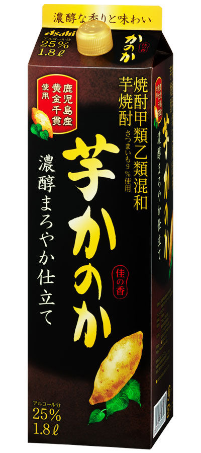 あす楽 アサヒ かのか 濃醇まろやか仕立て 芋 1.8Lパッ