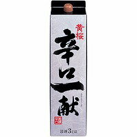 　 商品説明 原材料 米、米こうじ、醸造アルコール、糖類 内容量 3000ml アルコール度数 14度 保存方法 直射日光を避け常温で保管ください 商品特徴 「辛口一献」は清酒酵母の発酵を高める五段仕込を採用したキレのある辛口酒。香りがよくすっきりとした後口。淡麗にしてハリのある旨さ。こだわりのある上質な味わい、納得の辛口酒です。 製造者 黄桜株式会社 〒612-8046 京都府京都市伏見区塩屋町223番地