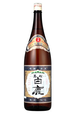 あす楽 辰馬本家酒造 黒松白鹿 上撰 本醸造 1.8L瓶 1本 1800ml 日本酒 男性 男 清酒 お酒 酒 家飲み 宅飲み 晩酌 女性 女 おすすめ おいしい まとめ買い ギフト プレゼント 贈り物 お祝い 誕生日 内祝い お返し