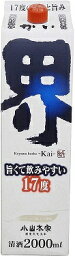 あす楽 小山本家酒造 界 かい 2Lパック 1ケース6本セット 日本酒 2000ml 送料無料 紙パック 埼玉県 日本酒セット 清酒 お酒 酒 家飲み 宅飲み 晩酌 おすすめ 美味しい 日本酒パック 大容量 まとめ買い ギフト プレゼント 贈り物 お祝い 誕生日 内祝い お返し