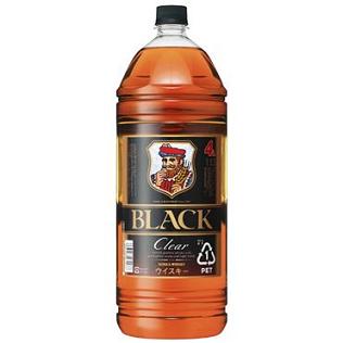 あす楽 アサヒ ブラックニッカ クリア 4L 1ケース4本セット 送料無料 4000ml ブレンデッドウイスキー ウイスキー whisky アサヒビール ニッカウイスキー ニッカウヰスキー ペットボトル PET 大容量 ハイボール お酒 酒 家飲み 宅飲み 晩酌 おすすめ まとめ買い プレゼント