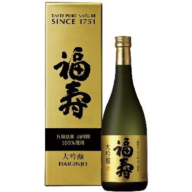 【兵庫・灘地酒ギフト・箱入り】神戸酒心館 福寿　大吟醸 720ml 1本【各種贈答ギフト】 9238