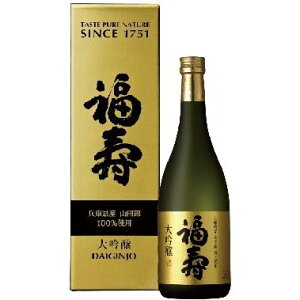 【兵庫・灘地酒ギフト・箱入り】神戸酒心館 福寿　大吟醸 720ml 1本【各種贈答ギフト】 9238