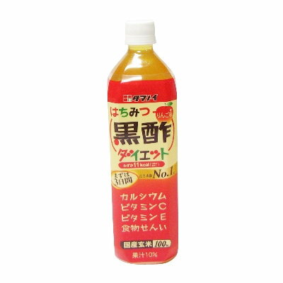 【送料無料】タマノイ酢 はちみつ黒酢ダイエット 900ml 1ケース（12本入）×2ケース