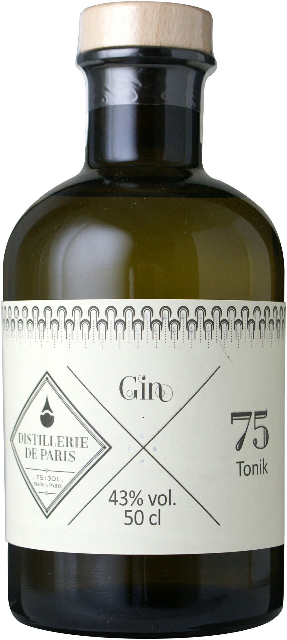 【パリ市内で造られる唯一のクラフトジン】ディスティレリ ド パリ ジン トニック 1 Distillerie de Paris Gin Tonik 500ml 1本 652044