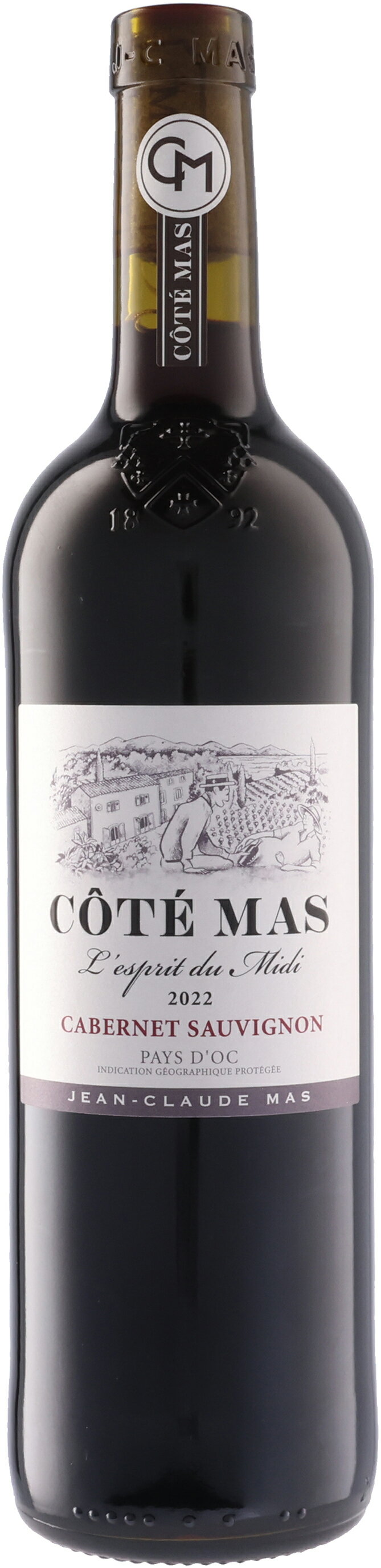 ドメーヌ ポール マス コーテ・マス カベルネ・ソーヴィニヨン 赤 750ml 1本 620121(4)