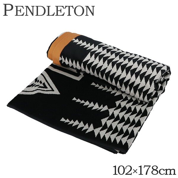 PENDLETON ペンドルトン Oversized Jacquard Spa Towel オーバーサイズジャガードスパタオル XB233-55214 ハーディングブラック『送料無料（一部地域除く）』のサムネイル