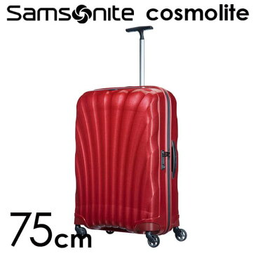 サムソナイト コスモライト 3.0 75cm レッド Cosmolite V22-00-304【送料無料】※北海道・沖縄・離島を除く