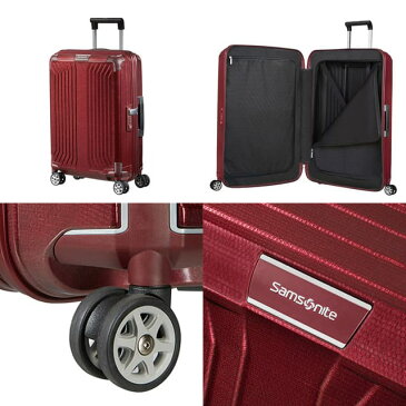 サムソナイト ライトボックス スピナー 55cm ディープレッド Samsonite Lite-Box Spinner 38L 79297【送料無料】