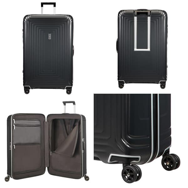 『期間限定ポイント5倍』サムソナイト ネオパルス デラックス スピナー 81cm マットチタニウム Samsonite Neopulse DLX Spinner 124L 92035-6494【送料無料】※北海道・沖縄・離島を除く