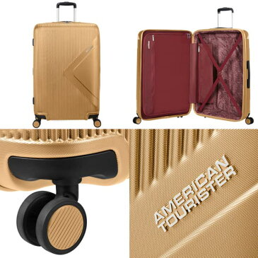 『期間限定ポイント5倍』サムソナイト アメリカンツーリスター モダン ドリーム 78cm ゴールド Modern Dream Gold 100L〜114L【送料無料】